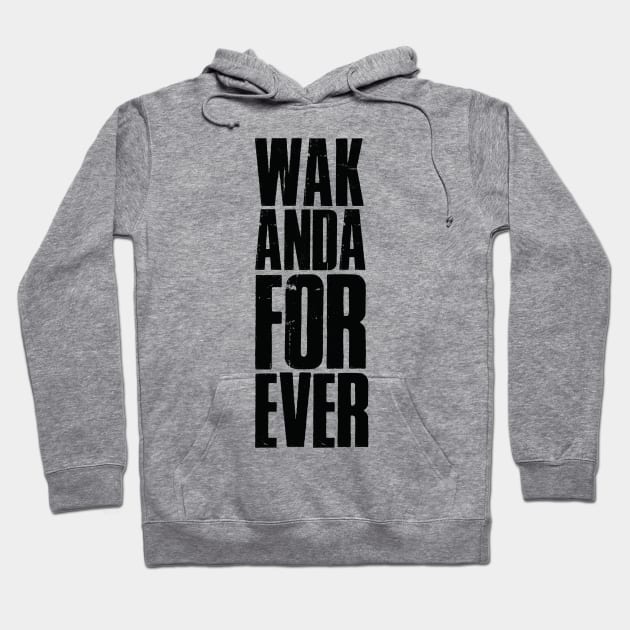 Wakanda Forever Hoodie by gastaocared